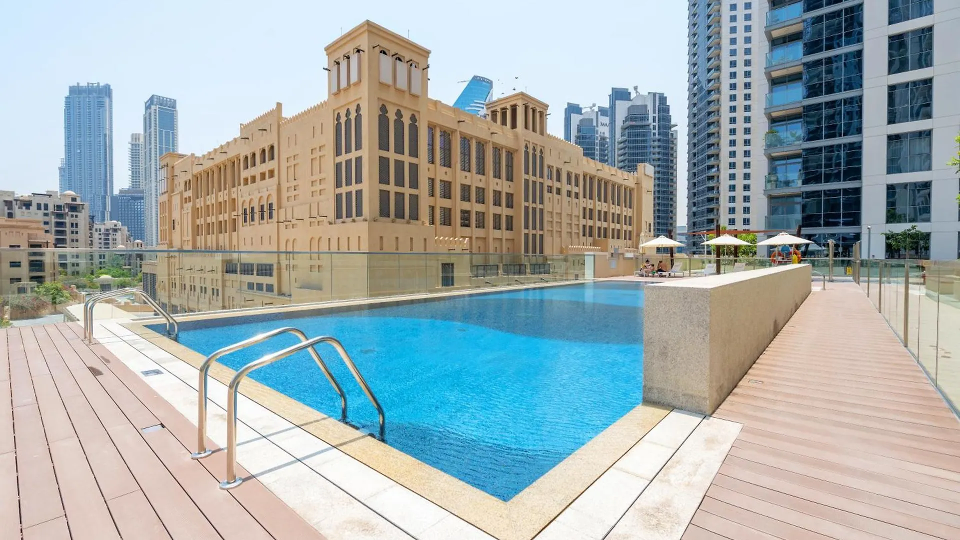 Skyline Downtown 1Br At Bellevue Walk To Burj Apartment Dubai 0*,